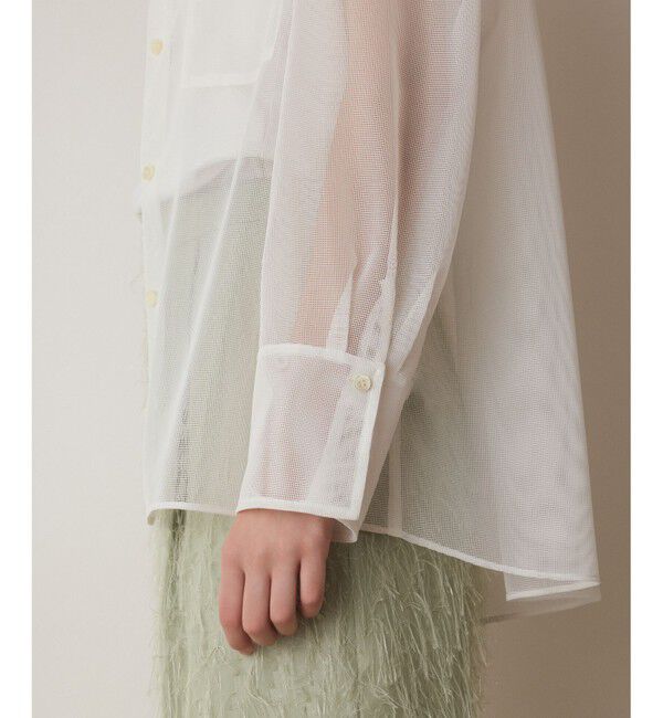 Diagram「メッシュオーバーシャツ」|シャツ・ブラウス|