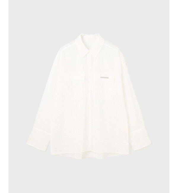 Diagram「メッシュオーバーシャツ」|シャツ・ブラウス|