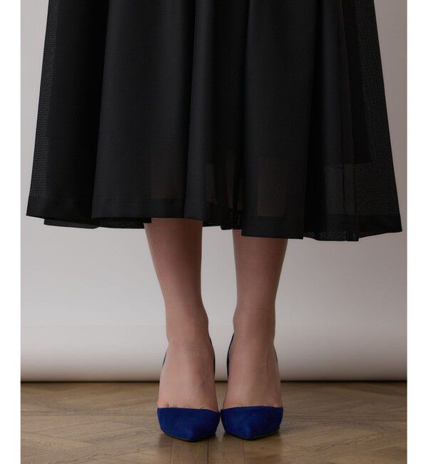 GRACE CONTINENTAL「シアーメッシュスカート」|スカート|