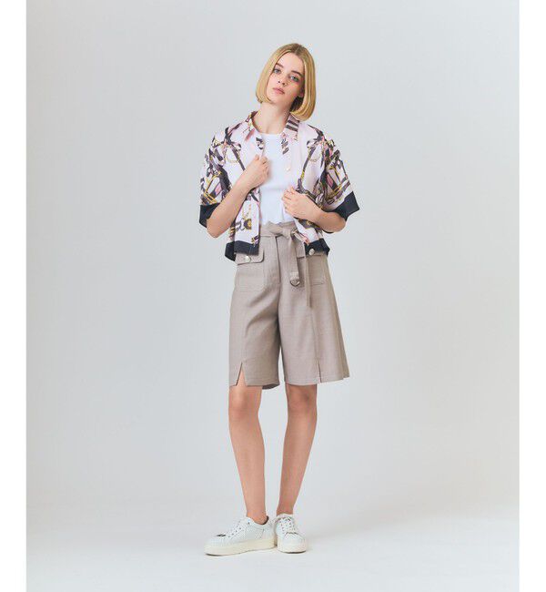 Grace Class「リネンデニムライクパンツ」|デニム|