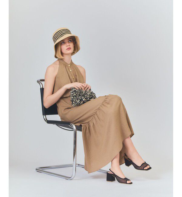 Grace Class「リネンライクホルタードレス」|ワンピース|