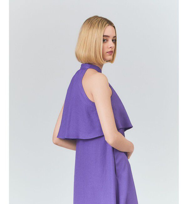 Grace Class「リネンライクホルタードレス」|ワンピース|