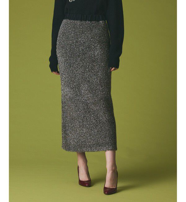 Grace Class「フェザーヤーンシャイニースカート」|スカート|シルバー