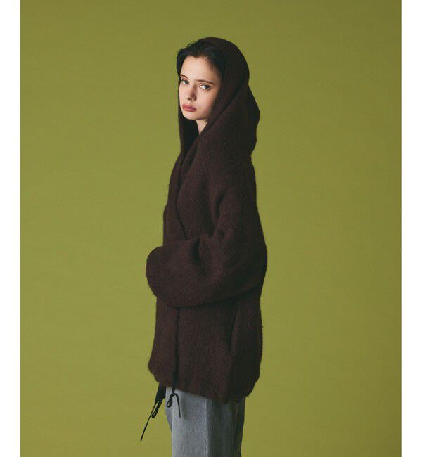 Grace Class「ストールアルパカカーディガン」|カーディガン|