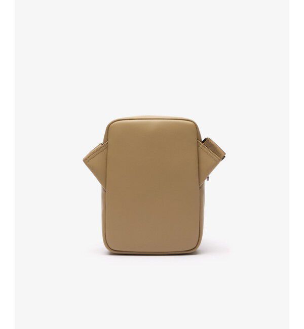 LACOSTE「NOMOGRAMME スプレットレザー モノグラムショルダーバッグ」|ショルダー・メッセンジャー|