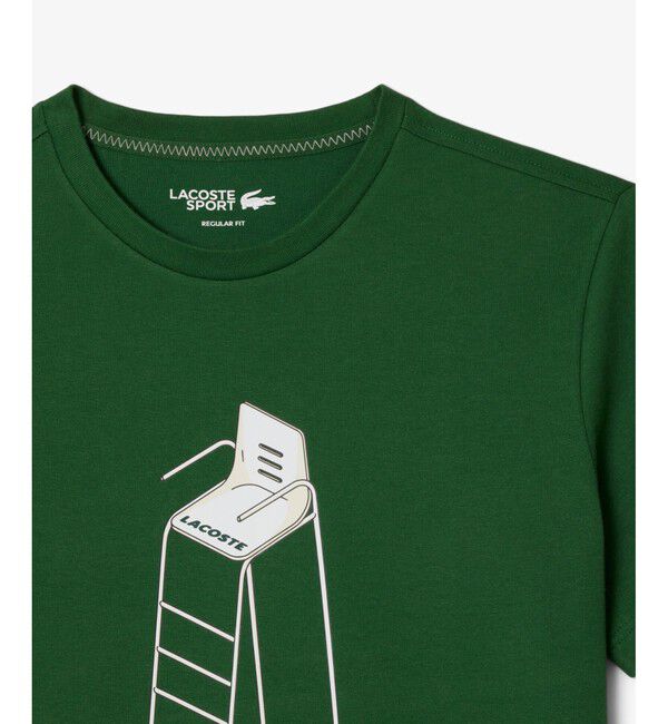 LACOSTE「レフェリーチェアウルトラドライTシャツ」|Tシャツ・カットソー|