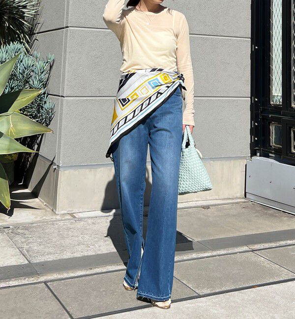 NOLLEY'S「【manipuri/マニプリ】レース三角スカーフ」|バンダナ・スカーフ|