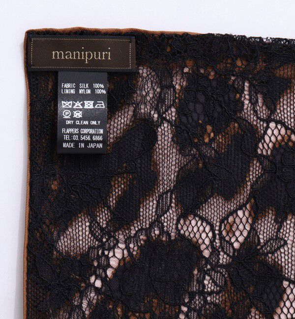 NOLLEY'S「【manipuri/マニプリ】レース三角スカーフ」|バンダナ・スカーフ|