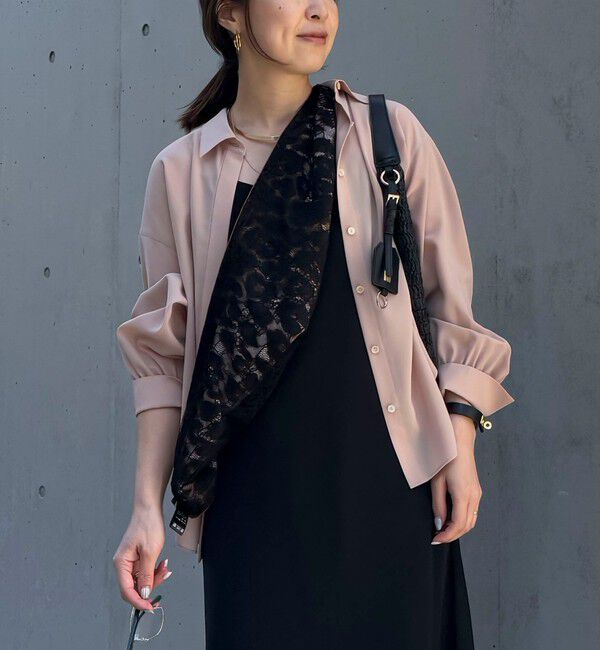 NOLLEY'S「【manipuri/マニプリ】レース三角スカーフ」|バンダナ・スカーフ|