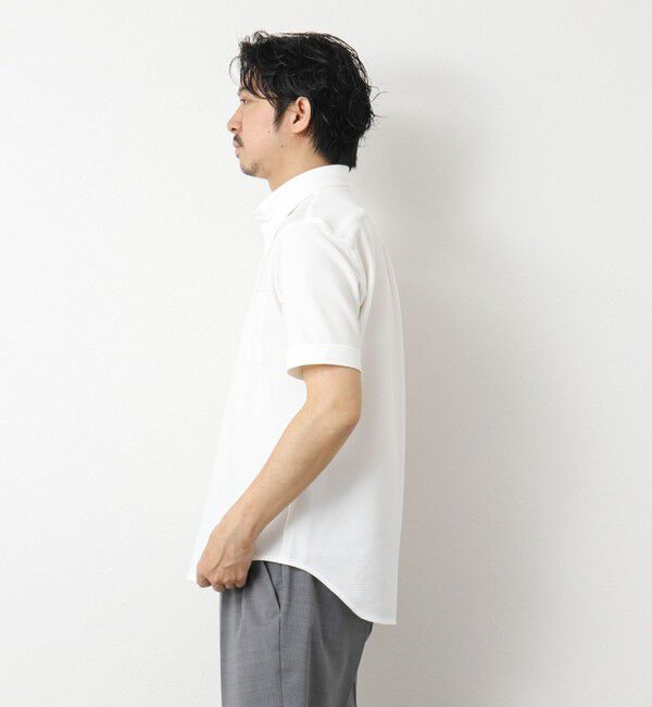 NOLLEY'S goodman「《ビジカジ対応》吸水速乾 360&deg;ストレッチ トリコットST テープBD 25SS」|シャツ・ブラウス|