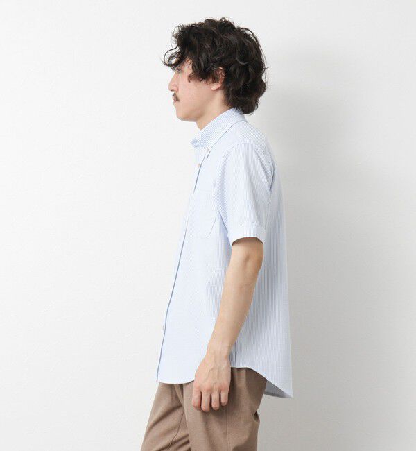 NOLLEY'S goodman「《ビジカジ対応》吸水速乾 360&deg;ストレッチ トリコットST テープBD 25SS」|シャツ・ブラウス|