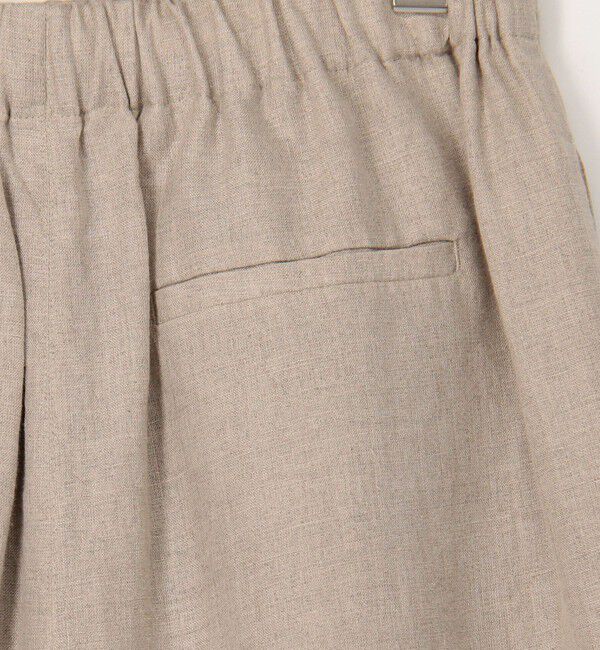 NOLLEY'S「【WEB STAFF恵☆別注カラーあり】《セットアップ対応》リネンセミワイドパンツ」|その他|