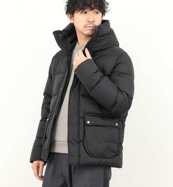 NOLLEY'S goodman「【HERNO/ヘルノ】HOOD DOWN JACKET フードダウンジャケット 25AW」|ダウン|ブラック