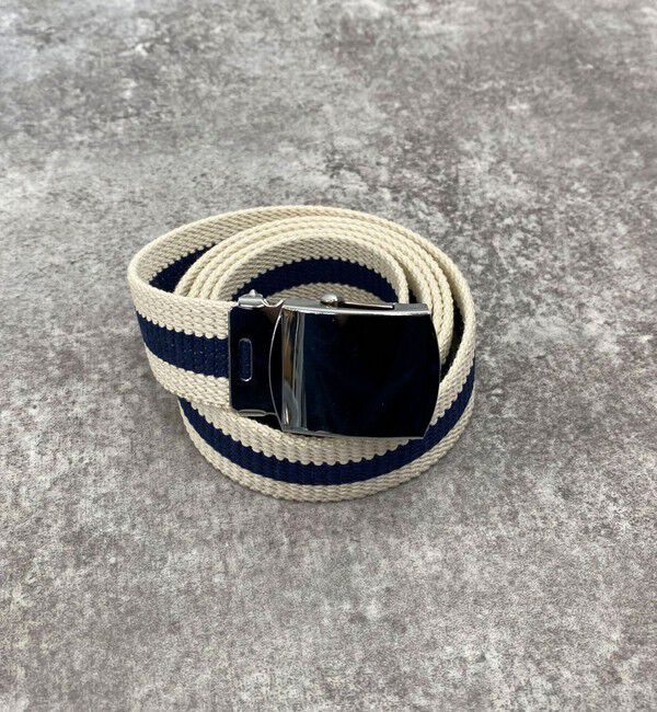 fredy emue「【atelier brugge/アトリエブルージュ】 シルバーバックルテープベルト」|ベルト|