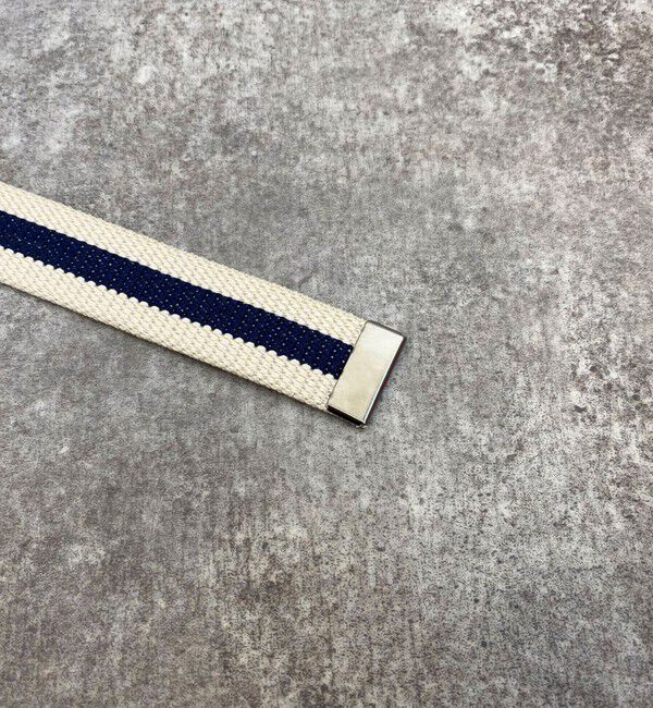 fredy emue「【atelier brugge/アトリエブルージュ】 シルバーバックルテープベルト」|ベルト|