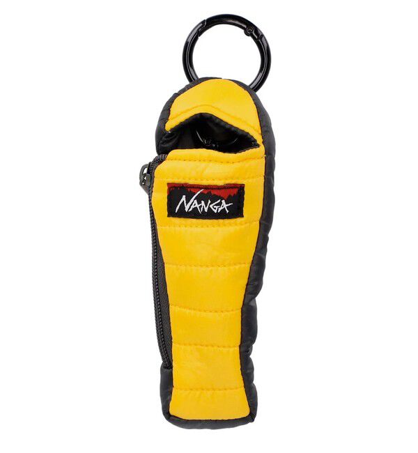 GLOSTER「【NANGA/ナンガ】MINI SLEEPING BAG KEY HOLDER」|キーケース|イエロー