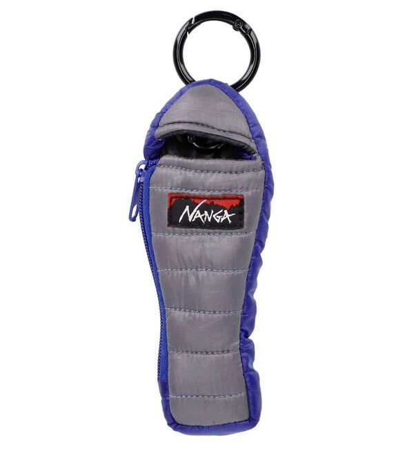 GLOSTER「【NANGA/ナンガ】MINI SLEEPING BAG KEY HOLDER」|キーケース|ブルー