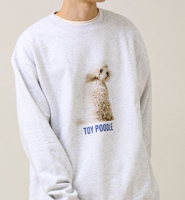 GLOSTER「【MY PET】クルーネックプリントスウェット」|スウェット・ジャージ|