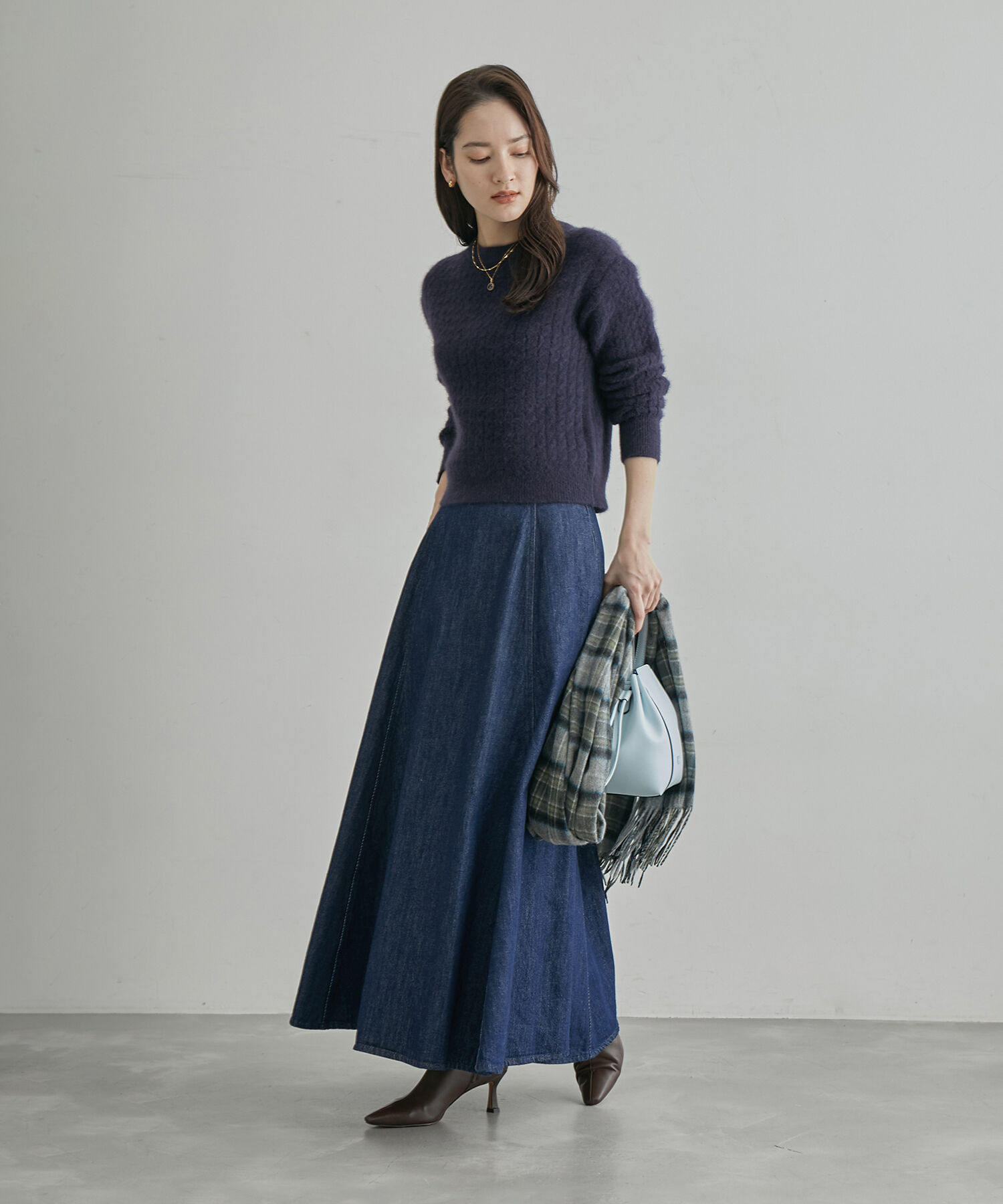 ROPE「【追加生産・新色登場】RPロゴ スプリットレザードロストミドルバッグ」|ハンドバッグ|