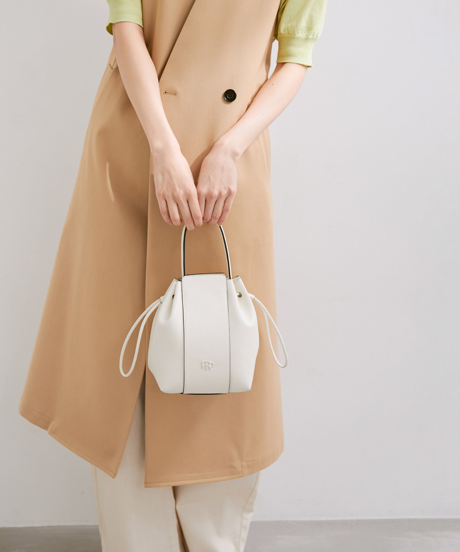 ROPE「【追加生産・新色登場】RPロゴ スプリットレザードロストミドルバッグ」|ハンドバッグ|