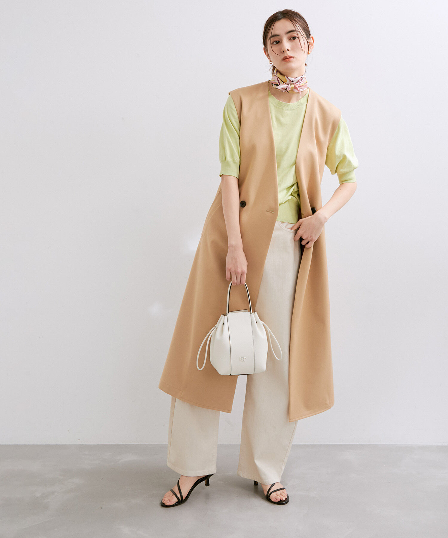 ROPE「【追加生産・新色登場】RPロゴ スプリットレザードロストミドルバッグ」|ハンドバッグ|