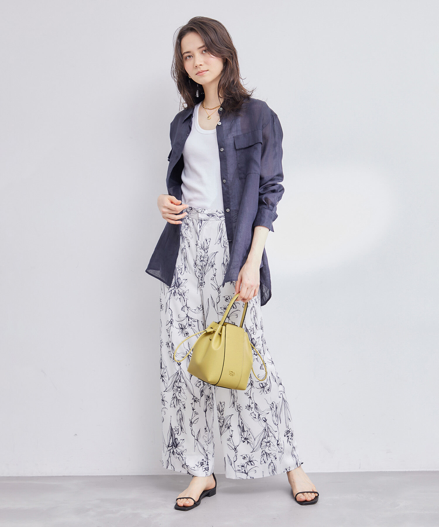 ROPE「【追加生産・新色登場】RPロゴ スプリットレザードロストミドルバッグ」|ハンドバッグ|