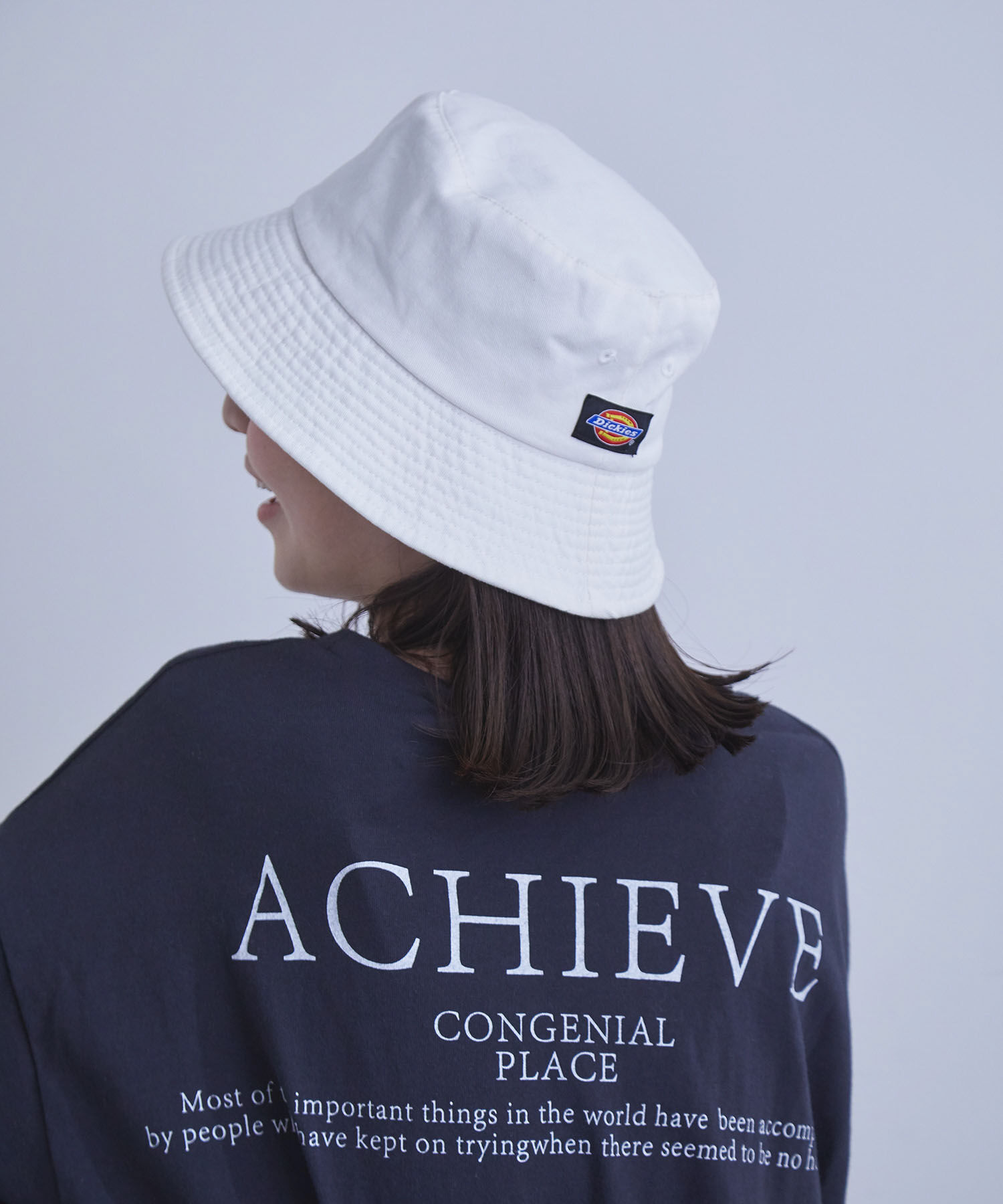 VIS「【Dickiesコラボ】ツイルバケットハット」|ハット|