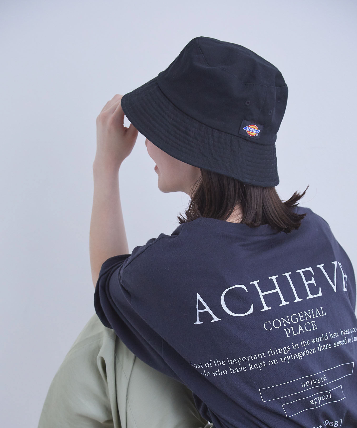 VIS「【Dickiesコラボ】ツイルバケットハット」|ハット|