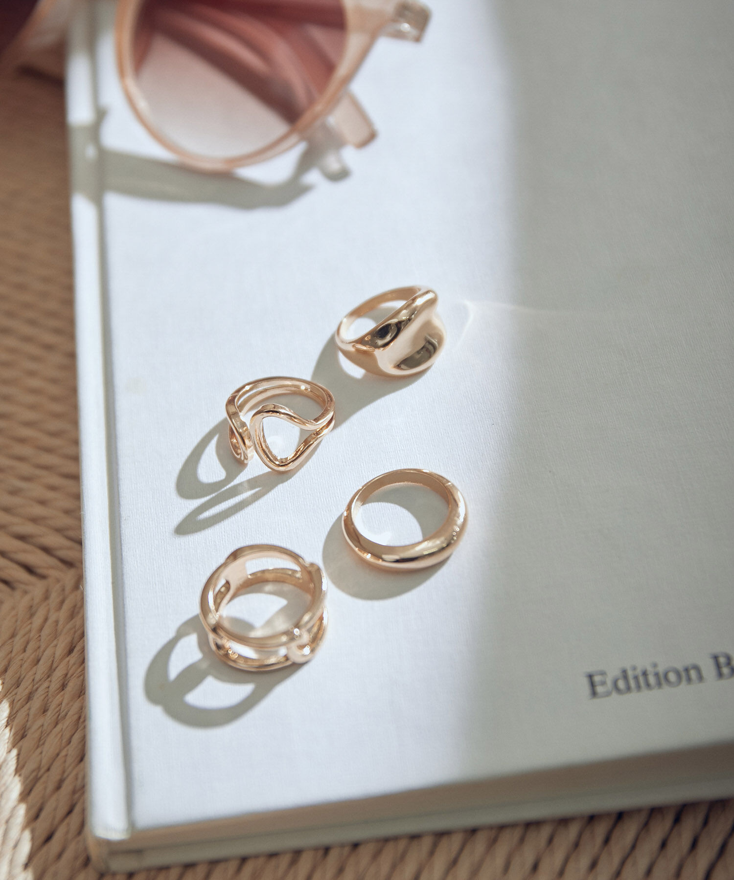 VIS「【CanCam9月号掲載】【SET】メタルリングセット」|リング|