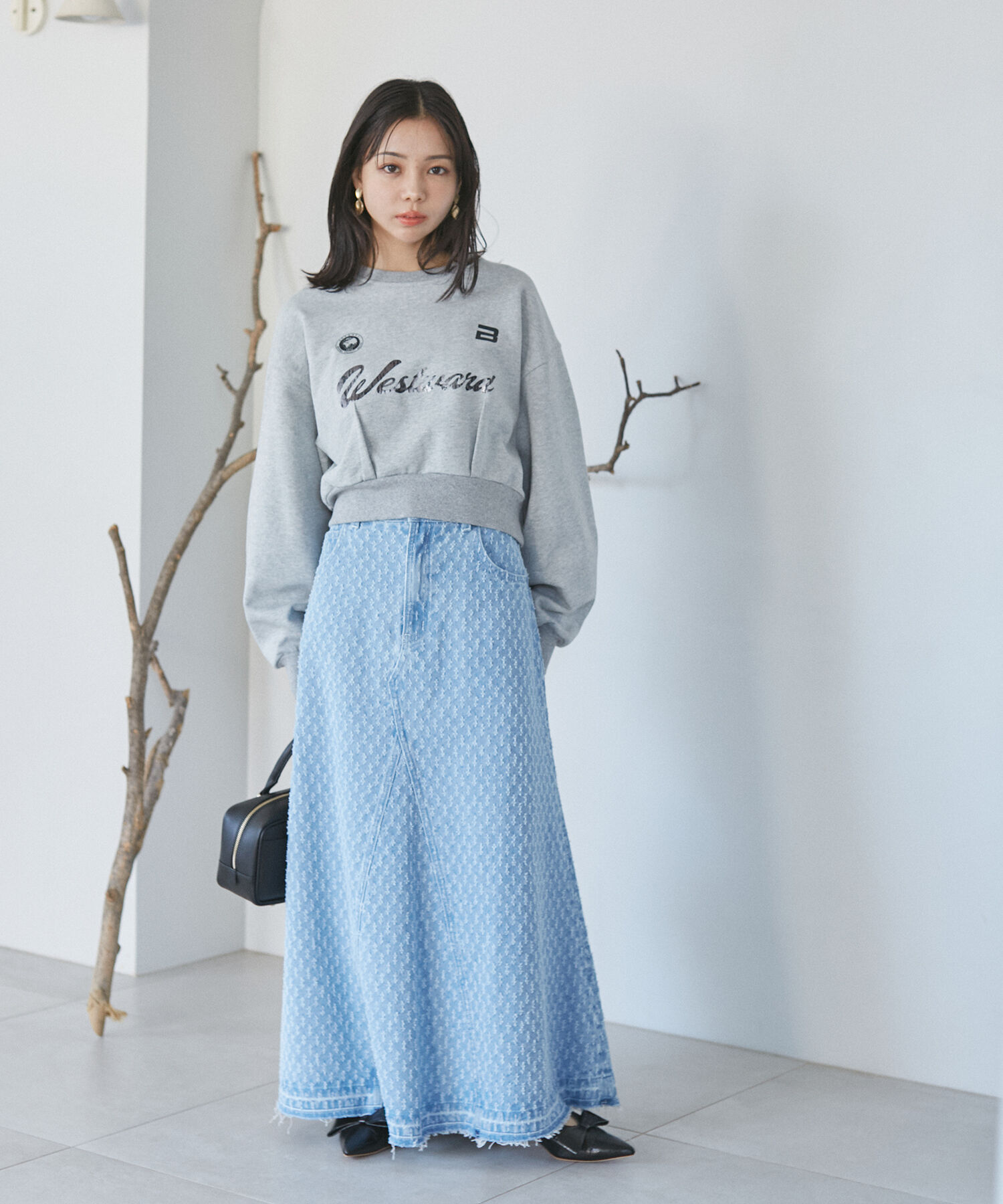 Juze「ビッグリボンパンプス【 インフルエンサーりぃさん着用 】」|パンプス|