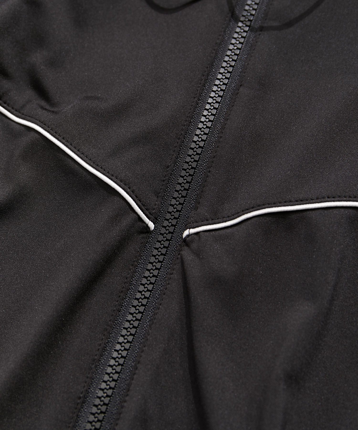 VIS「【WEB限定】ラッシュガード配色フードブルゾン【UVケア/接触冷感/洗える】」|ブルゾン・スタジャン|