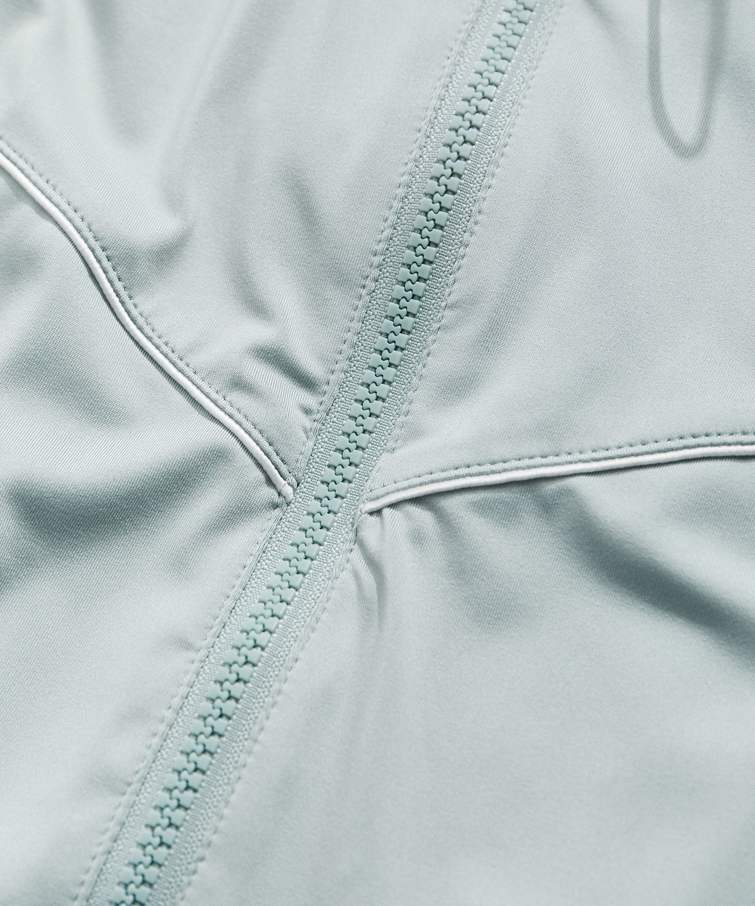 VIS「【WEB限定】ラッシュガード配色フードブルゾン【UVケア/接触冷感/洗える】」|ブルゾン・スタジャン|