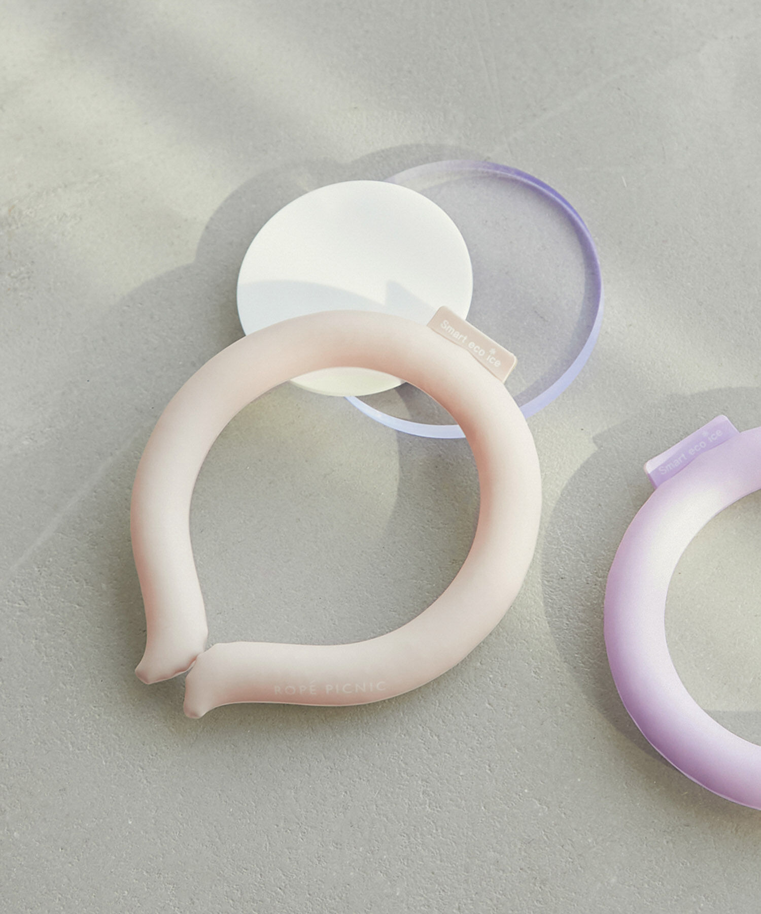 ROPE PICNIC PASSAGE「スマートエコアイスネックバンド」|その他|ベージュ系(28)