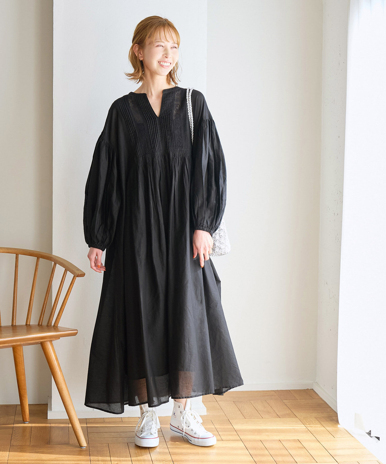 Rope&rsquo;Picnic「【一部店舗限定】INDIAカフタンワンピース」|ワンピース|