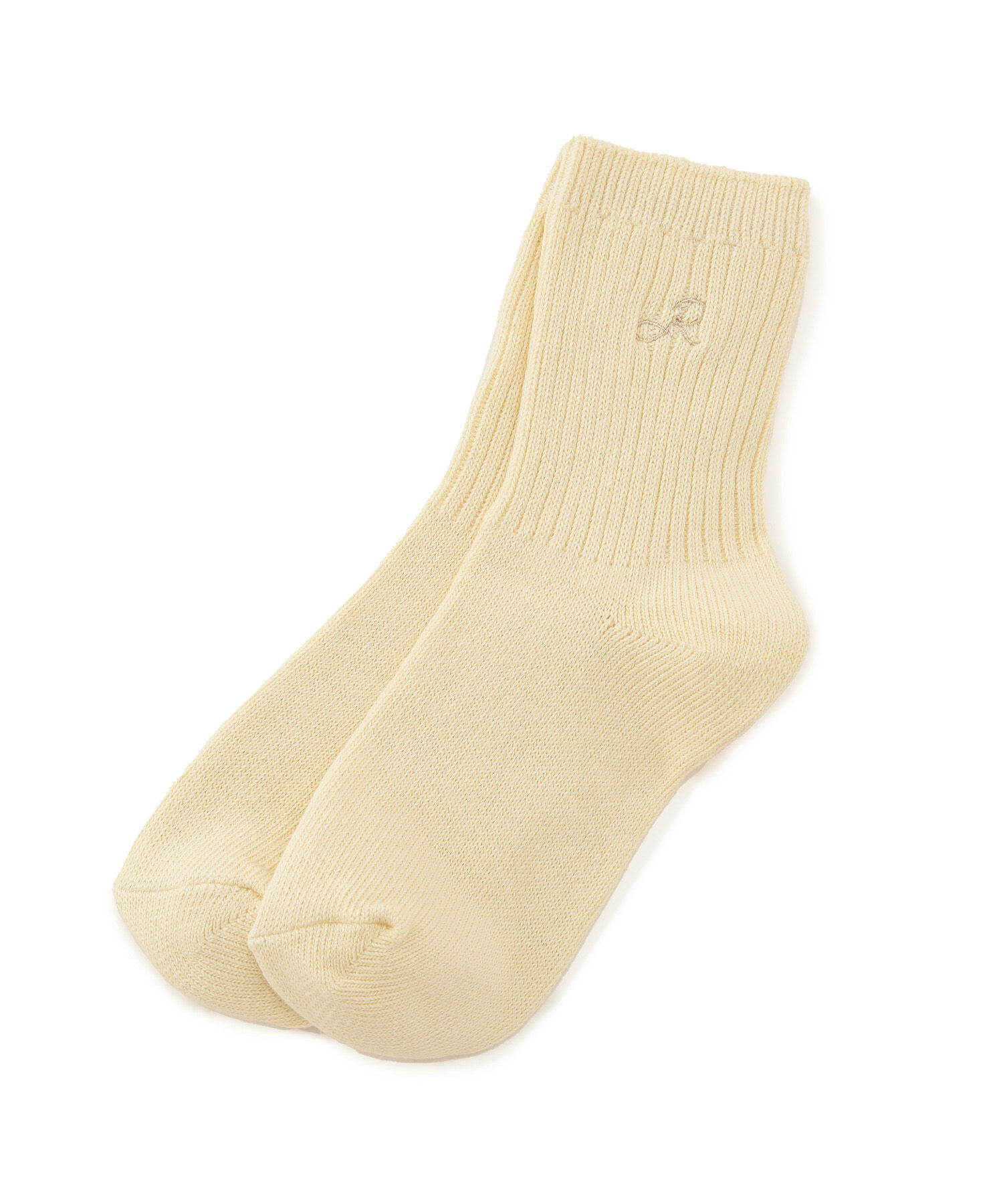 ROPE PICNIC PASSAGE「刺繍リブクルーソックス」|ソックス|