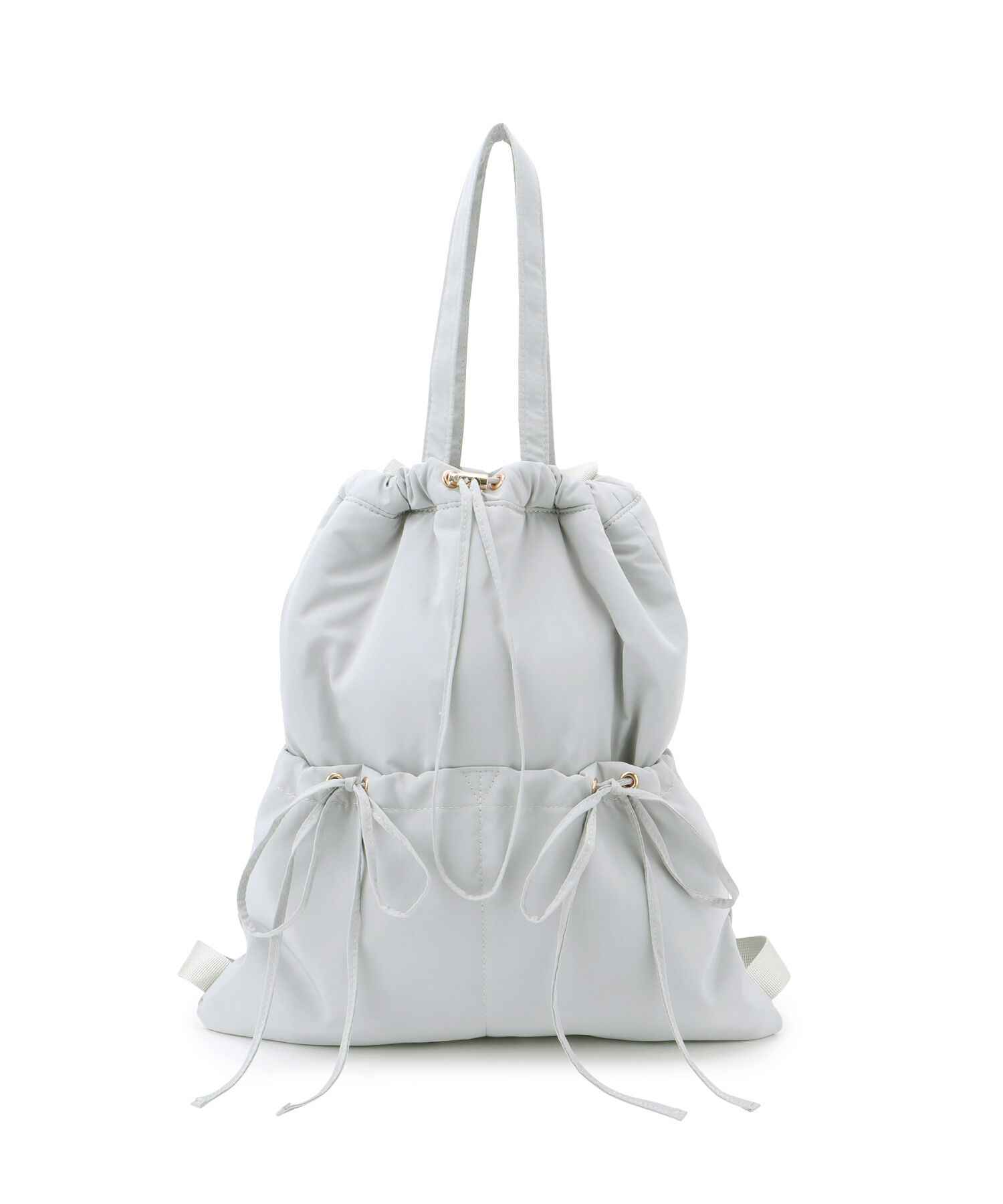 ROPE PICNIC PASSAGE「A4対応・撥水加工/リボンドロストリングナップザック」|リュック|