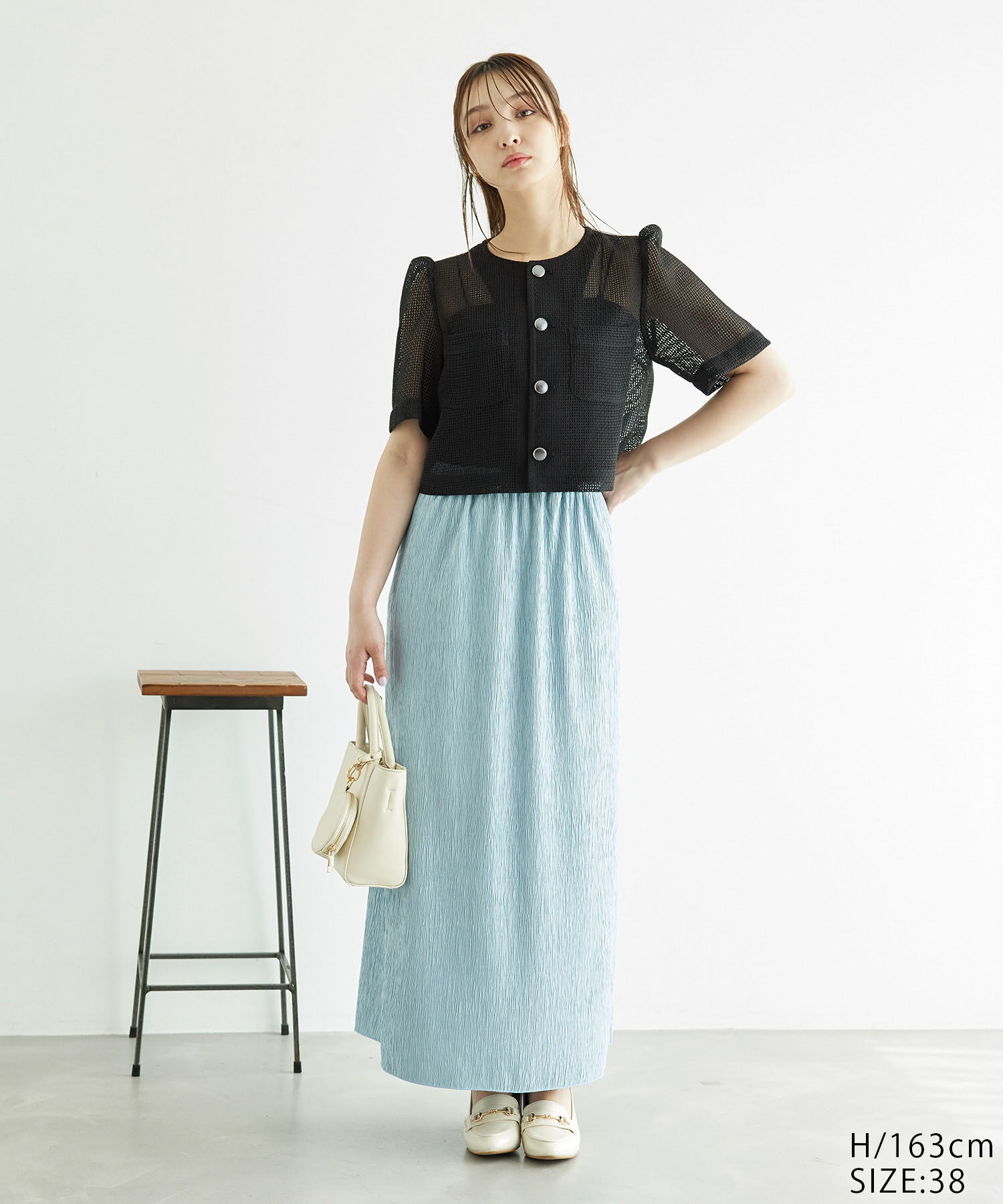 Rope&rsquo;Picnic「【ご好評につき追加生産】カーディジャケット」|ノーカラージャケット|