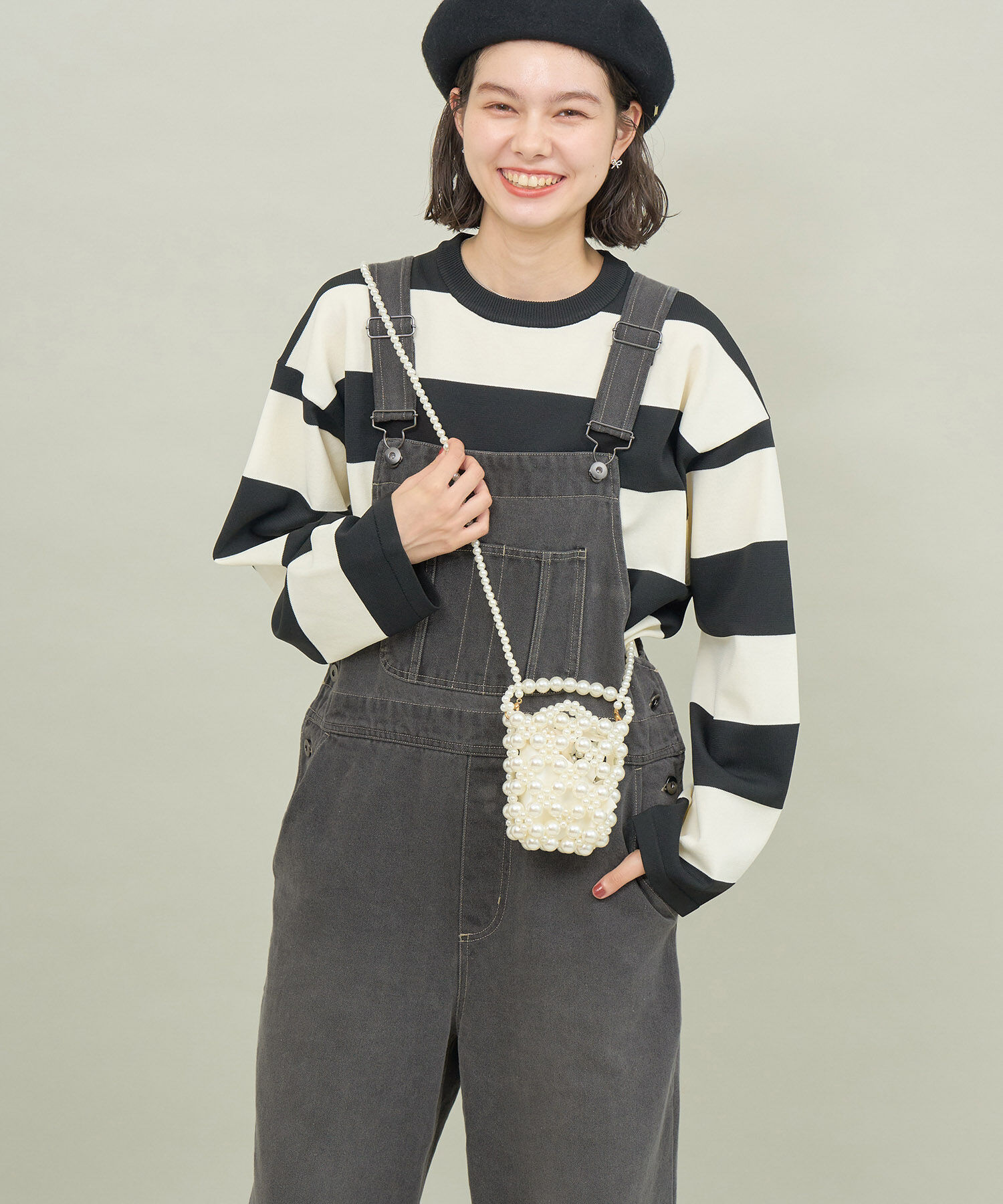 ROPE' PICNIC R「デニムオーバーオール」|オールインワン|