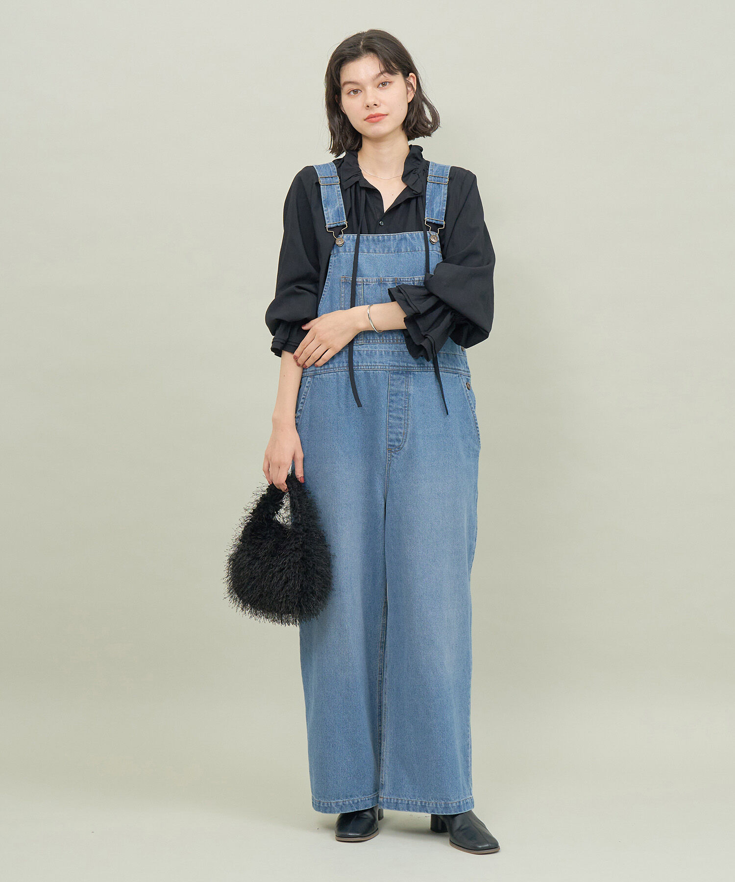 ROPE' PICNIC R「デニムオーバーオール」|オールインワン|