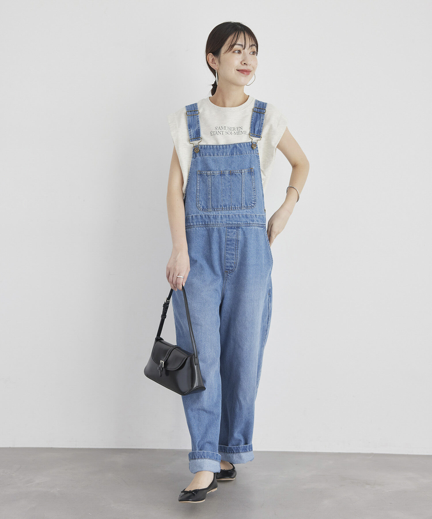 ROPE' PICNIC R「デニムオーバーオール」|オールインワン|