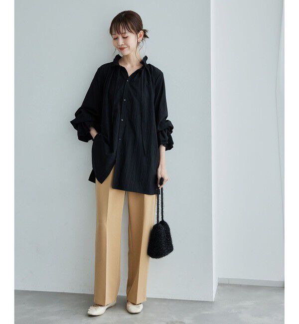 Rope&rsquo;Picnic「【3サイズ展開】ストレートイージーパンツ」|チノ|