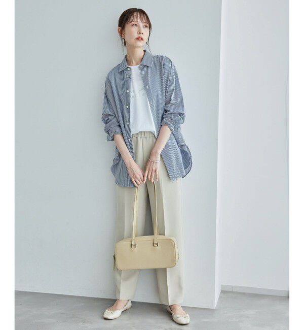 Rope&rsquo;Picnic「【3サイズ展開】ストレートイージーパンツ」|チノ|