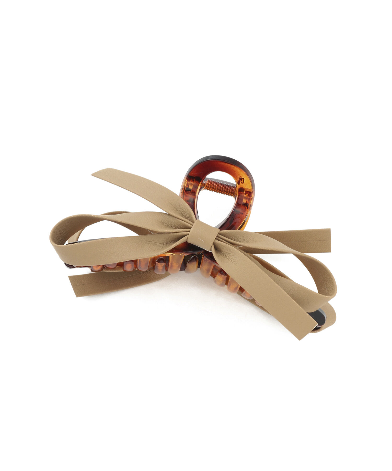 ROPE PICNIC PASSAGE「シンセティックレザーリボンヘアバンスクリップ」|その他|