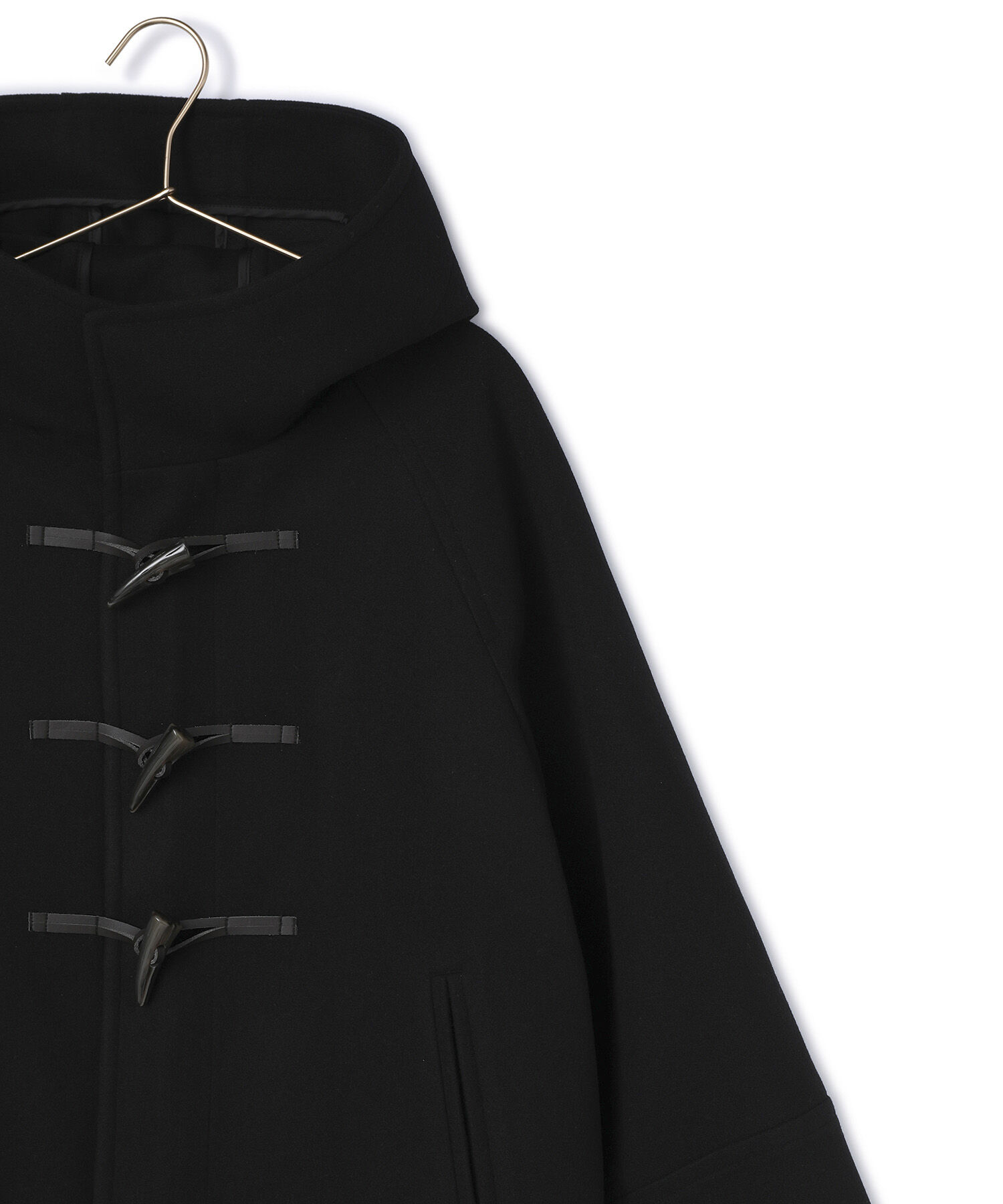 Rope&rsquo;Picnic「ジャージメルトンオーバーダッフルコート」|ダッフルコート|