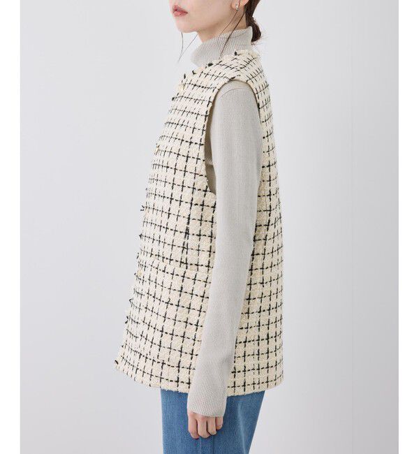 Rope&rsquo;Picnic「ツイードジレベスト」|ベスト・ジレ|