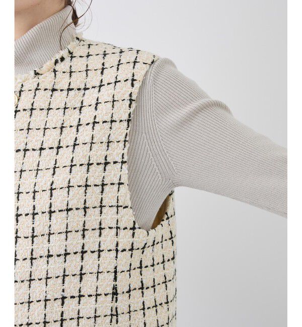 Rope&rsquo;Picnic「ツイードジレベスト」|ベスト・ジレ|