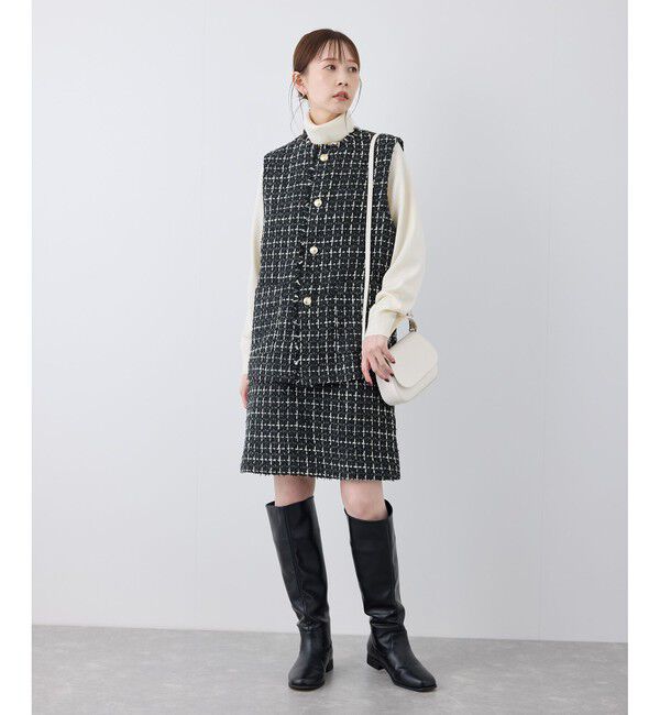 Rope&rsquo;Picnic「ツイードジレベスト」|ベスト・ジレ|