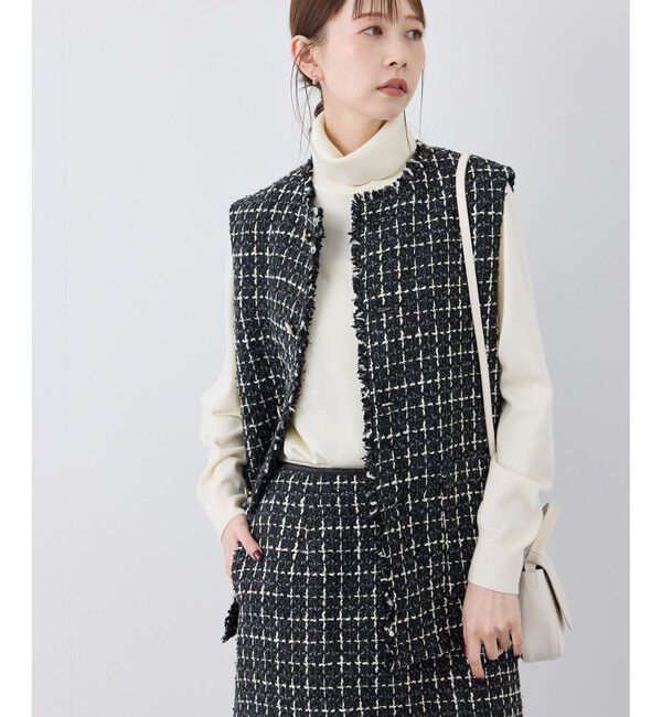 Rope&rsquo;Picnic「ツイードジレベスト」|ベスト・ジレ|