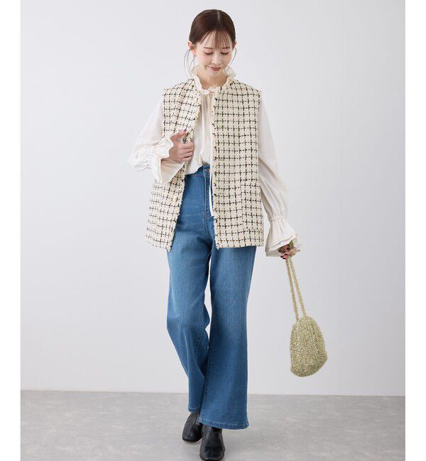 Rope&rsquo;Picnic「ツイードジレベスト」|ベスト・ジレ|