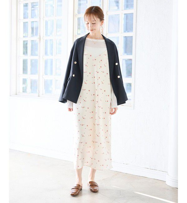 Rope&rsquo;Picnic「【抗菌防臭・接触冷感・UVカット】カナパ金ボタンジャケット/通勤・セットアップ対応」|テーラードジャケット|